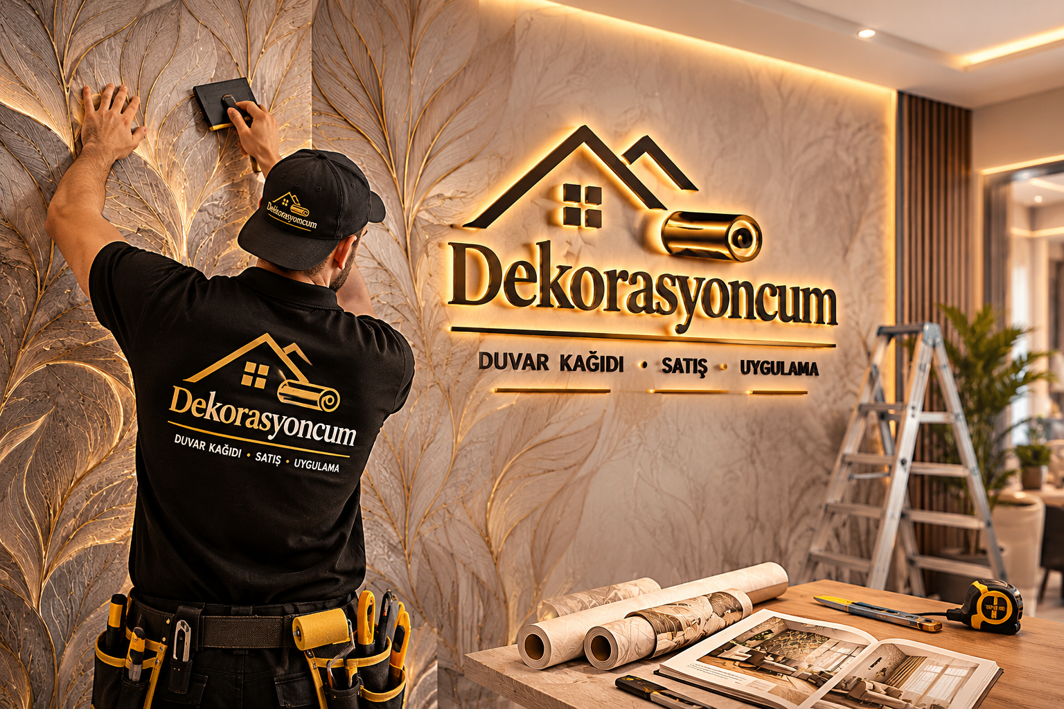 Ferhat duvar kağıdı uygulama ve satış